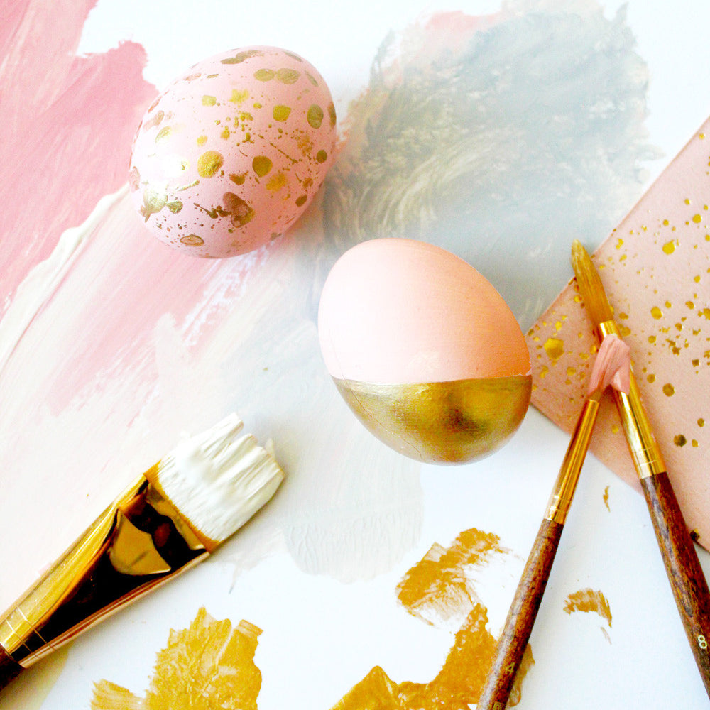 Goddess-Inspired Modern Easter Eggs