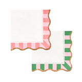 Palm Beach - Cabana Stripe Cocktail Napkins