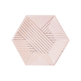 Amethyst Small Paper Dessert Plates - Harlow & Grey Party Plates