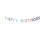 Sprinkles - Holographic Happy Birthday Banner